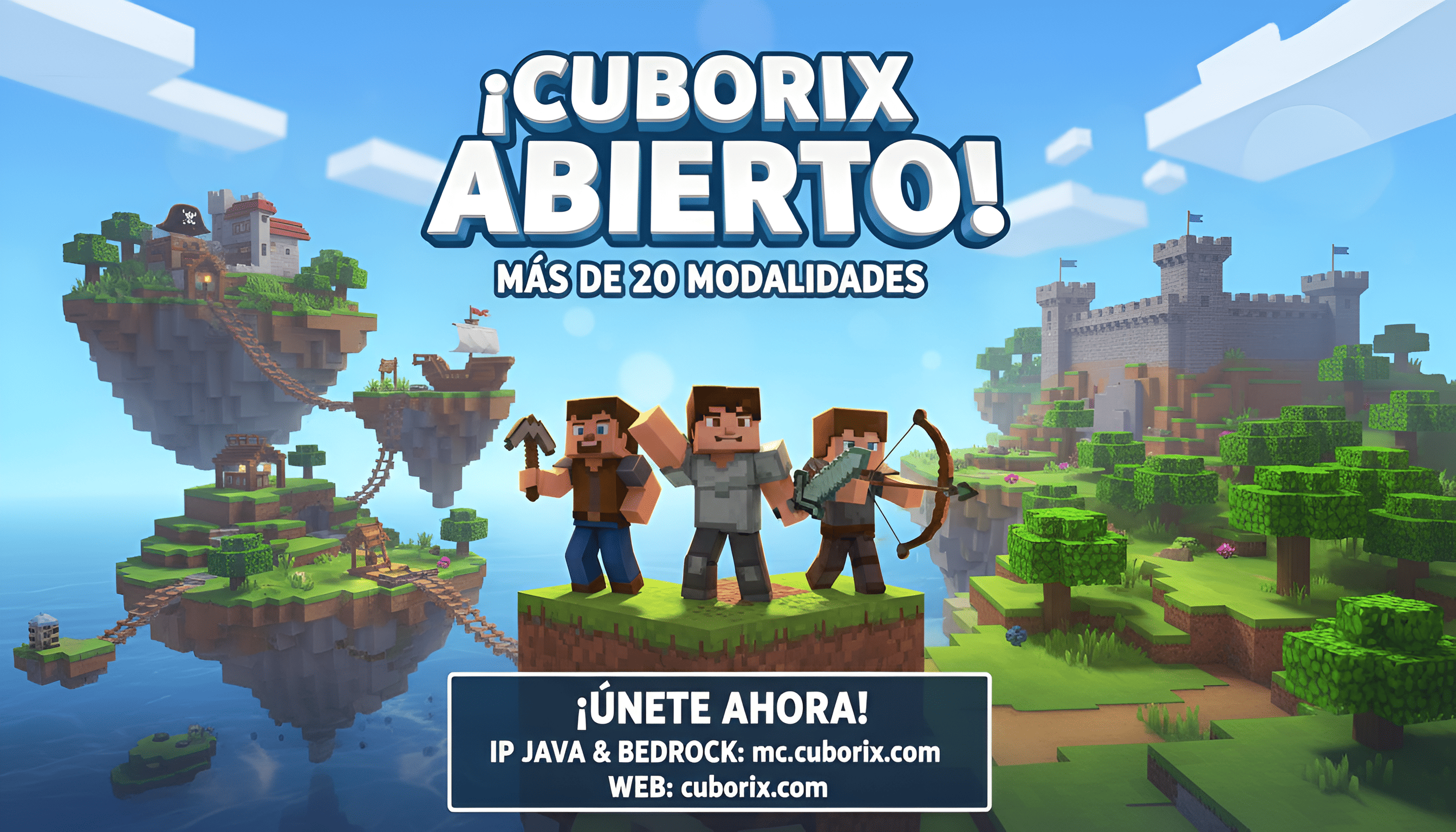 🚨 ¡CUBORIX YA ESTÁ ABIERTO! 🚨